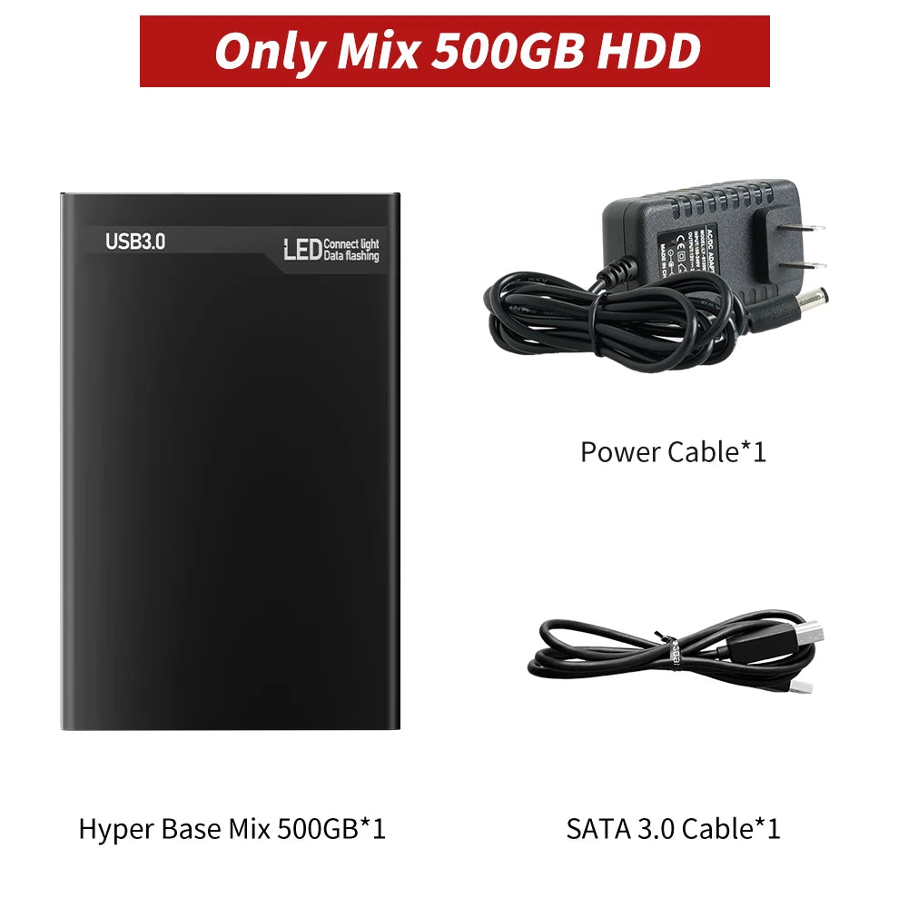 Popular Emulators Game Consoles&Game Hard Drive With 38000+ Games For PS3/PS2/Xbox/Saturn/Switch/Gamecube Plug&Play for WIN PC