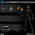 In Stock Original  Mezco ONE:12 Catwoman Anime Action Figures Collection PVC Model Gift Toys