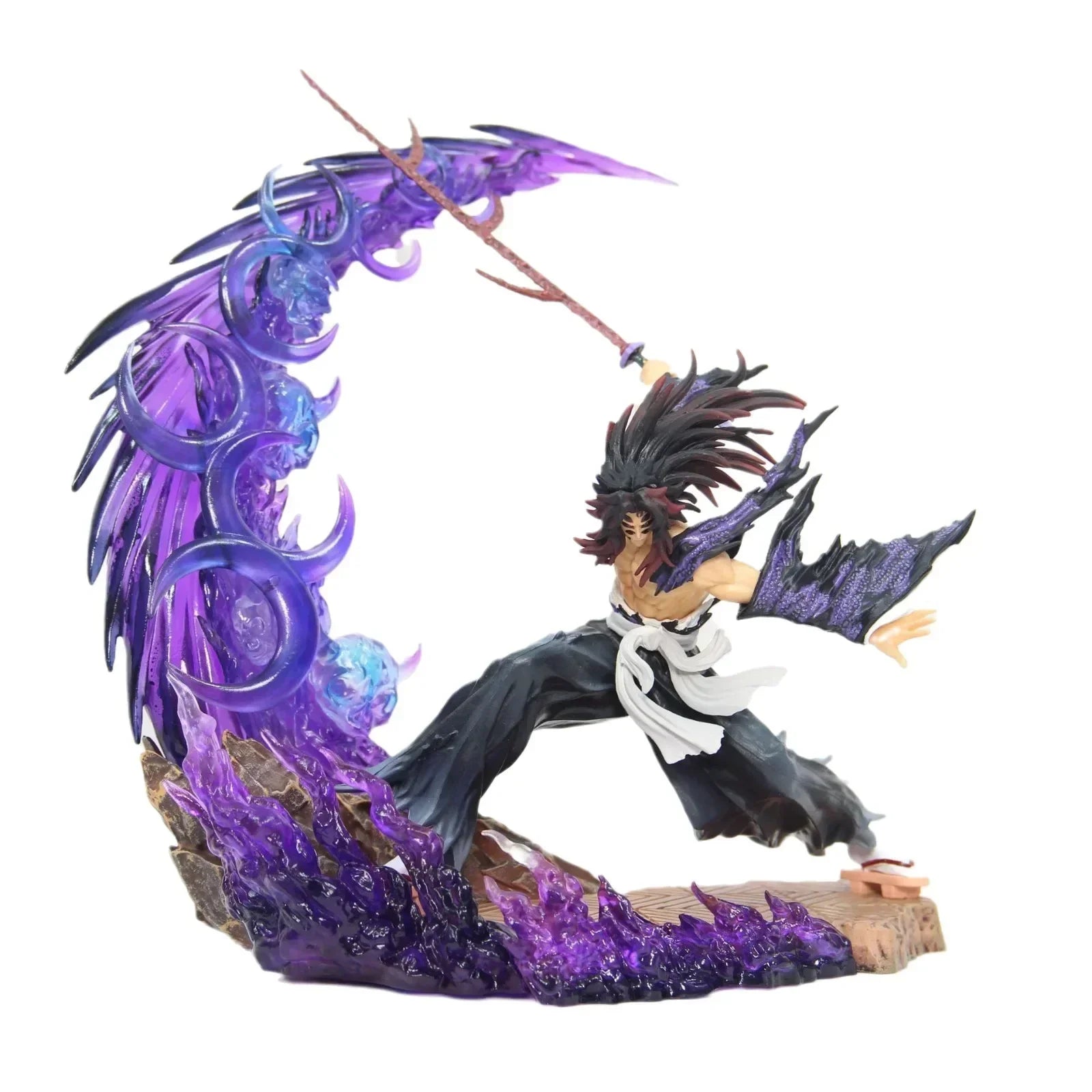 Фигурки за убиец на демони Кокушибо, екшън фигурка, батерия, луминесценция, ожесточена битка, PVC модел, Tsugikuni Yoriichi, фигурка, колекция от играчки