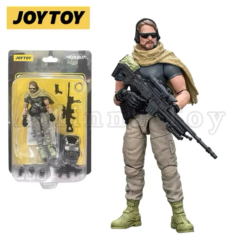 JOYTOY 1/18 3.75 Action Figures Military Armed Force Series Anime Model Gift