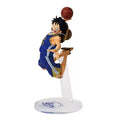 One Piece Luffy Action Figure Golden State Warriors Boston Celtics New York Knicks Los Angeles Lakers Anime Collectible Model