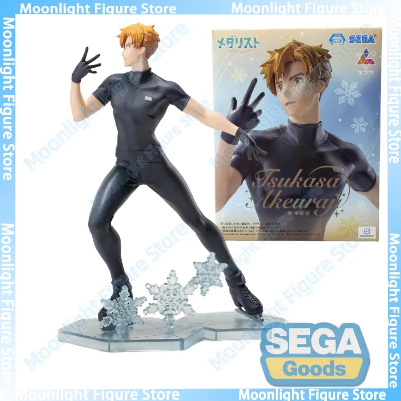 In Stock SEGA Luminasta Akeuraji Tsukasa Desktop Cute Doll Anime Action Figure Toy Gift Model Collection