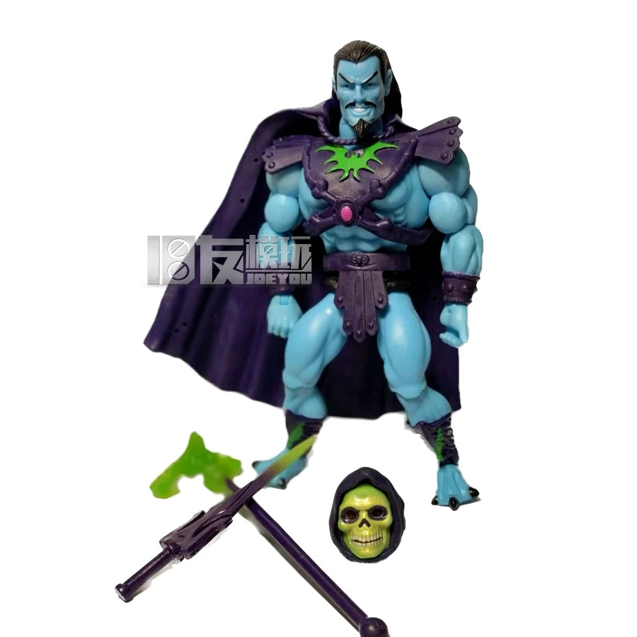 He-Man Vintage Series 5.5 Inch Skeleton King Fairy Guardian Snake Tribe Action Figure Collectible Toy For Kids And Fans