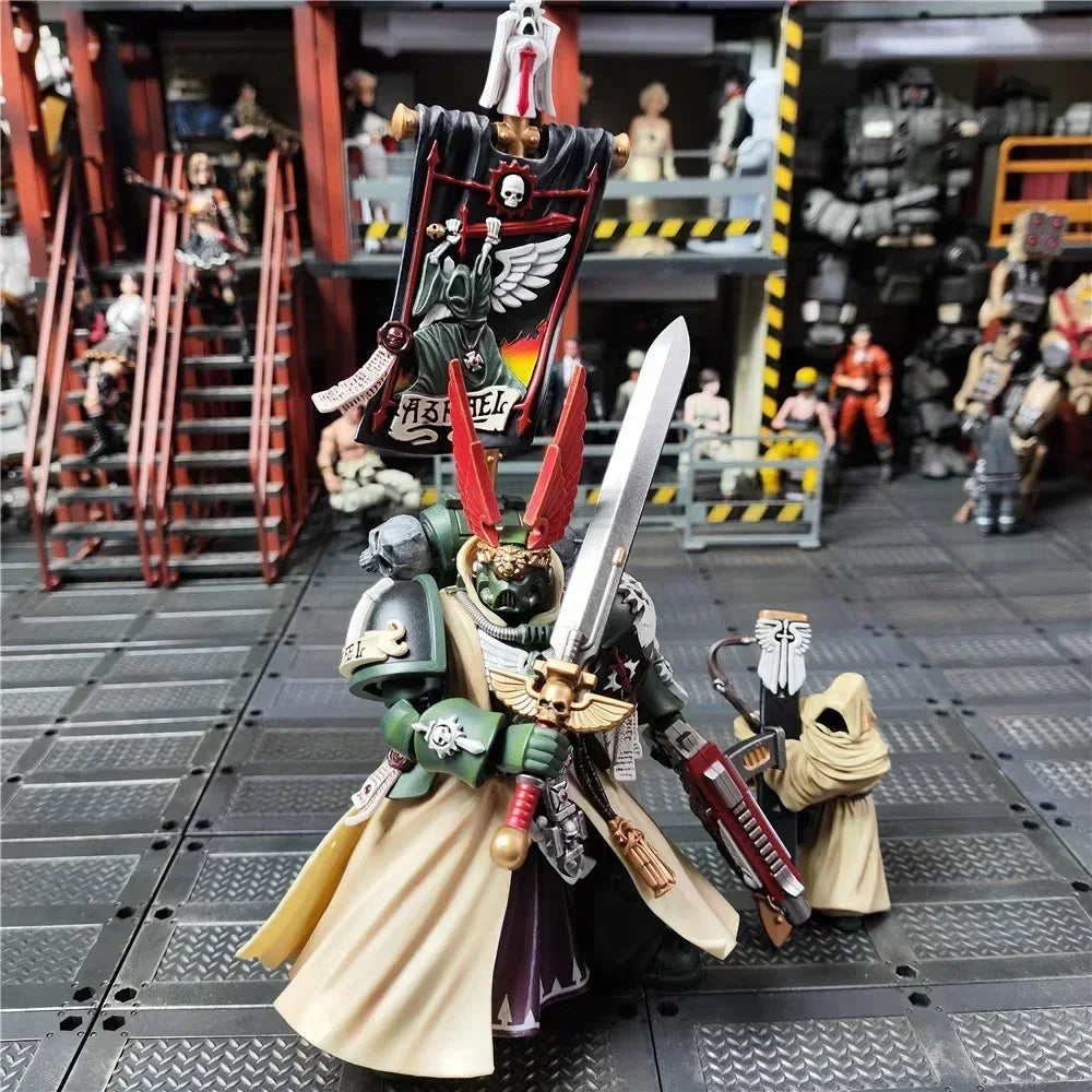 【MT】JOYTOY 1/18 Action Figure Warhammer 40K Dark Angels  Master Azrael Anime Toys Christmas Gift