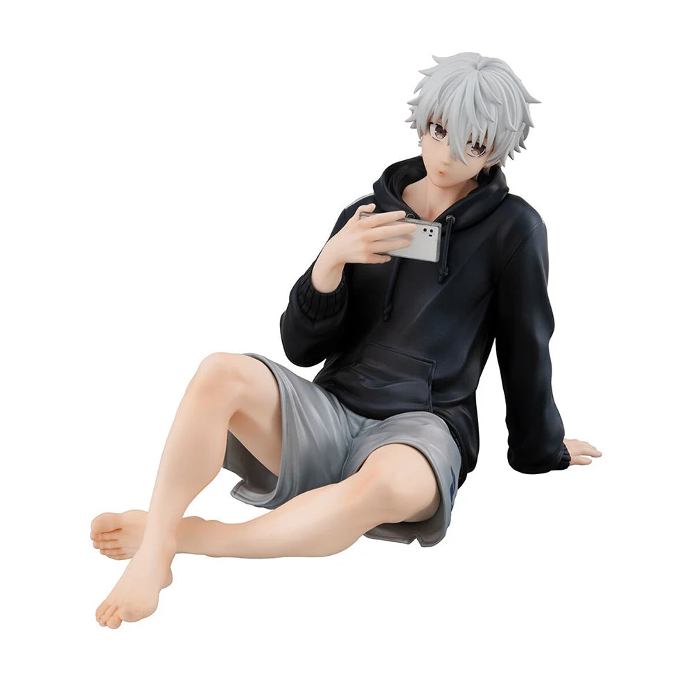 9cm Anime Seishiro Nagi Figures Sitting posture worth collecting exquisite models statues desktop decorations child Gifts