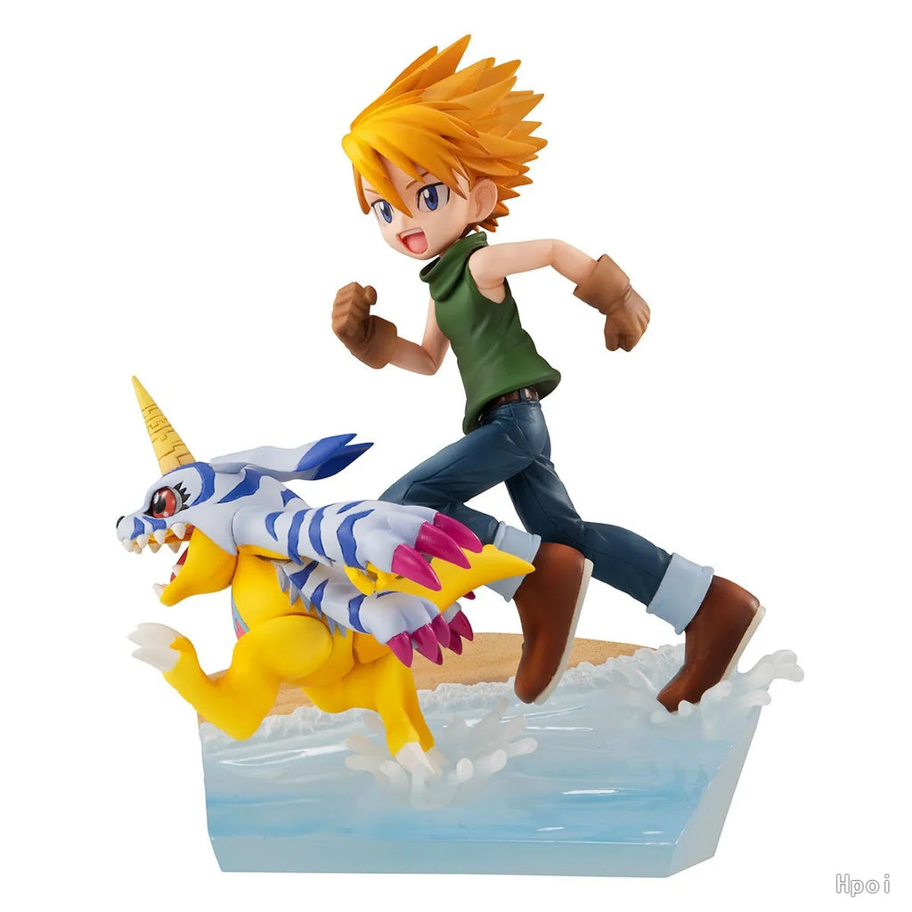 【UA】MegaHouse GEM Series Digimon Ishida Yamato and Gabumon 2022 Figures Model Toys Gifts