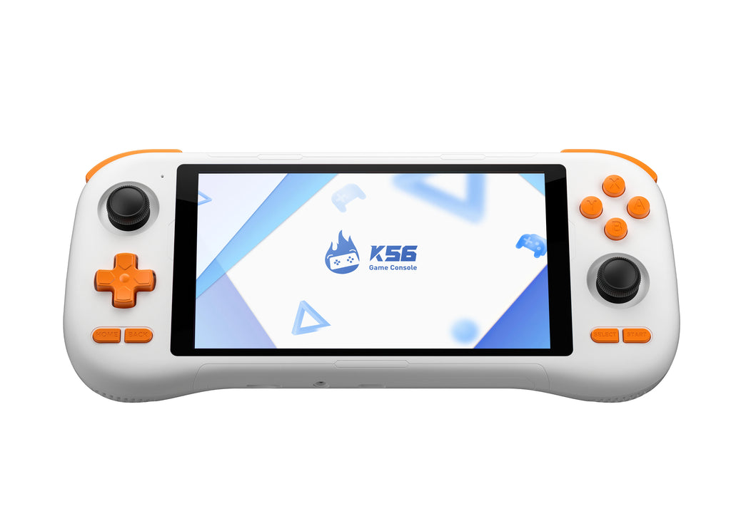 K56 Handheld Game Console 5.5-inch large screen,android 14,  downloading games from the Google Store