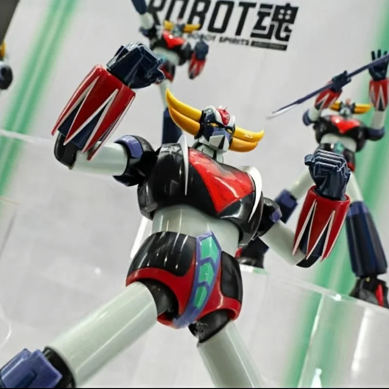 Bandai Ufo Robo Grendizer Action Figures ROBOT SPIRITS Grendizer Anime Toys Model Original Box Action Figure Gift Model Toy