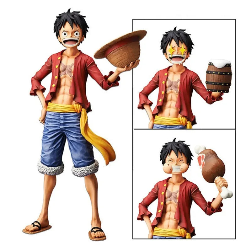 One Piece GK Anime Figur Modell Gear 4 Monkey D Luffy Actionfigur 24 cm Höhe Statue Sammlung Spielzeugpuppe Figma