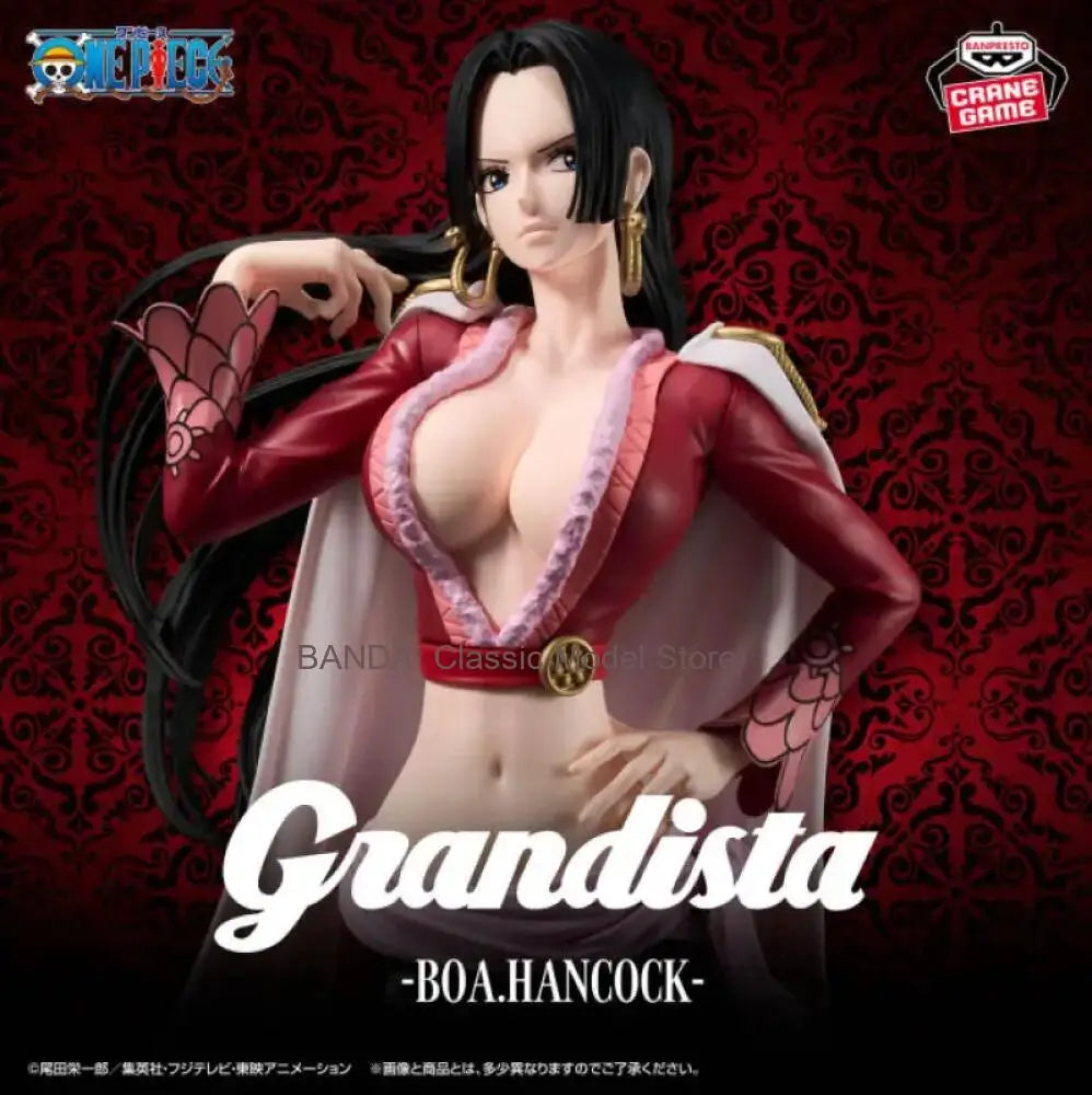 Bandai Original Banpresto 2026 ONE PIECE Grandista Boa Hancock Action Figures Anime Figuras Cartoon Model Kids Toys Juguete Gift
