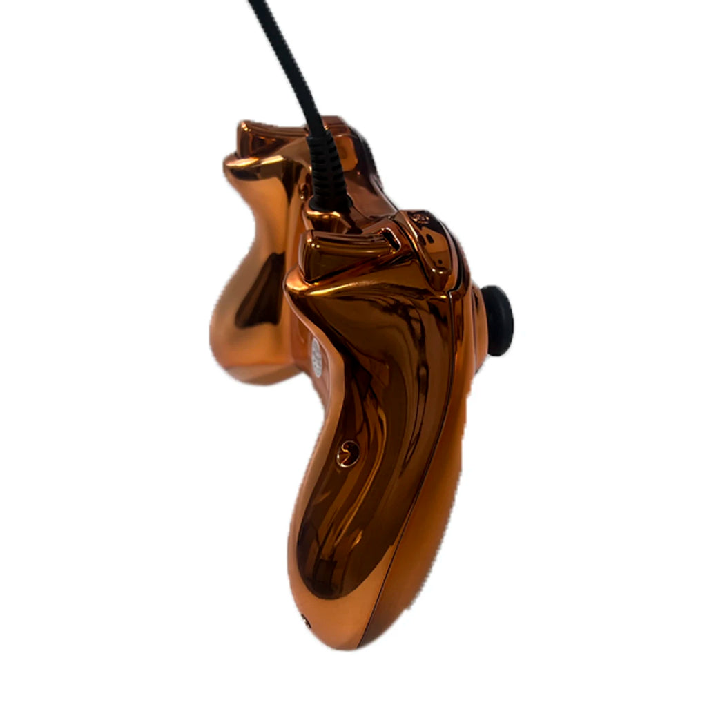 Xbox 360 Wired Game Controller with Sleek Electroplated Finish – USB Gaming Peripheral, Compatible with Xbox 360 & PC