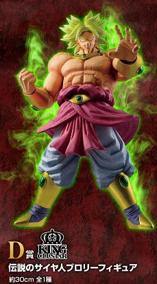 In Stock Original BANDAI Ichiban Kuji Dragon Ball Z Broly The Legendary Saiyan D-Pick  Animation Figure Model Ornament Doll Gift