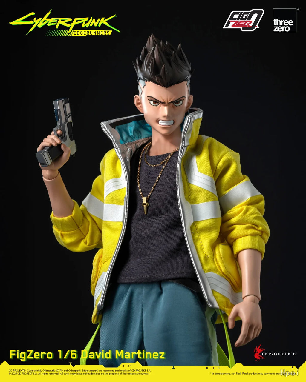 【Original】Threezero 3Z05990W0 CYBERPUNK: EDGERUNNERS FigZero David Martinez Action Figure Model Toy