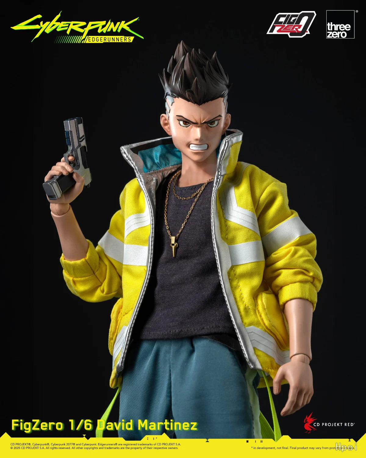 【Original】Threezero 3Z05990W0 CYBERPUNK: EDGERUNNERS FigZero David Martinez Action Figure Model Toy