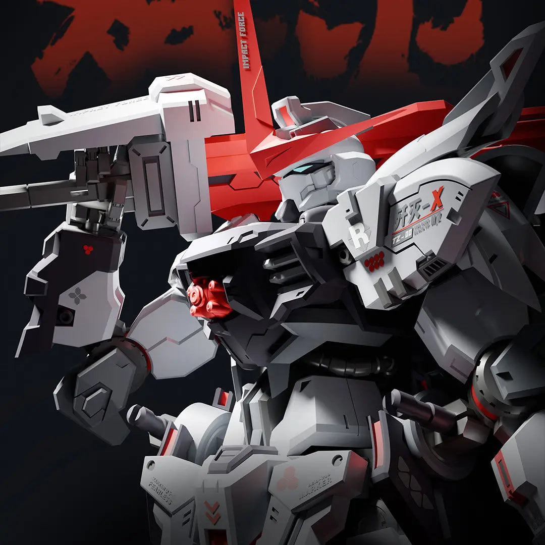 Cn-001 Annihilate 1/144 Sci-Fi Mecha Action Figures Model Kit Assembly Toy With Multiple Accessories Collection Hobby Gifts