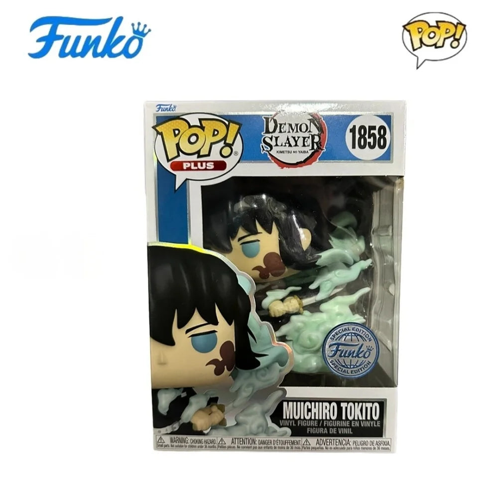 Funko Pop Muichiro Tokito Action Figure Anime Demon Slayer Series Kochou Shinobu Model Limited Edition Collect Original Gifts