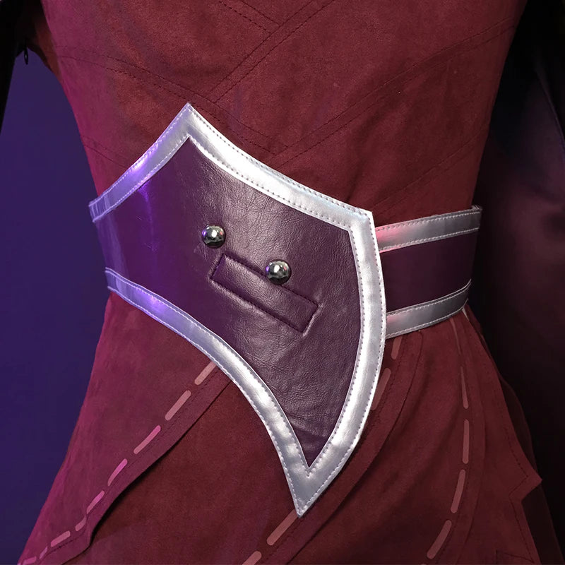 ROLECOS LOL The Rebel Xayah Cosplay Costume Game LOL Xayah New Champion Outfit Halloween Women Suit with Cloak
