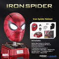 Killerbody Iron Spider Man Cosplay Mask 1:1 Scale Wearable Marvel Series Final Version Genuine Helmet for Collectors And Fans
