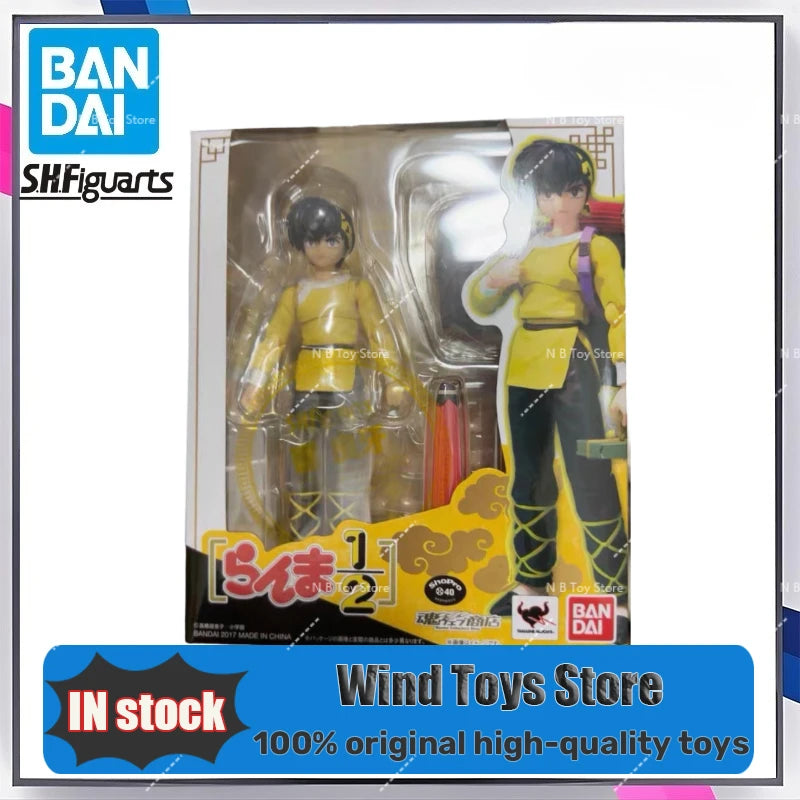 In Stock Bandai S.H.Figuarts Ranma SHF Random Caballo Aleatorio 2/1 Half + Sound Good Teeth Limited Edition Collect Gifts
