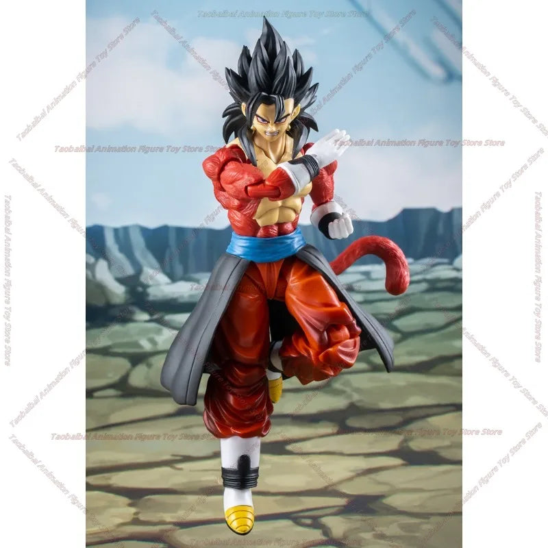 【24-hour Shipping】Demoniacal Fit Dragon Ball SHF "Ultimate Time Ranger" Super Four Vegetto 1/12 Action Figure Anime Character
