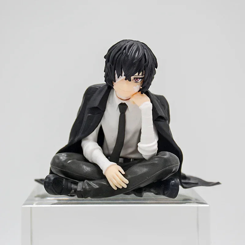 20cm Bungou Stray Dogs Nakahara Chuuya Anime Figure Dazai Osamu Action Figure Edogawa Rampo Figurine Collectible Model Doll Toys