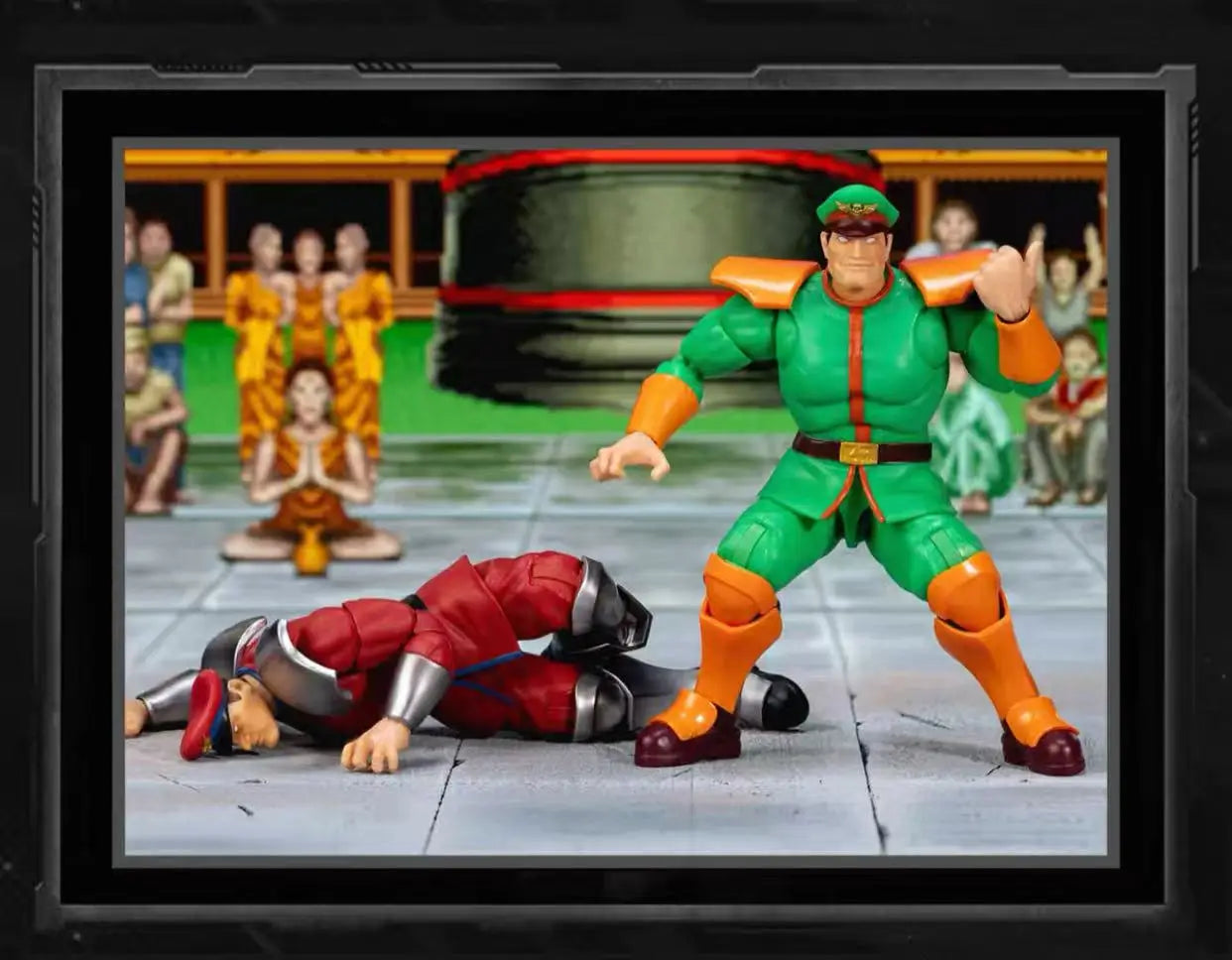 New Original Jada Toys Street Fighter SDCC M.Bison Dhalsim Fei Long Violent Ken The Final Challengers 15CM Action Figures Game