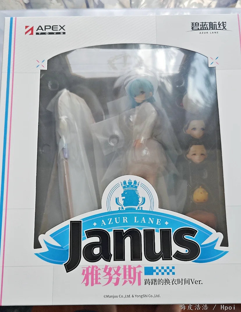 In Stock 1/7 APEX Azur Lane Janus Hesitant Time To Change Clothes Version Anime Figure Desktop Cute Ornament Collection Gifts