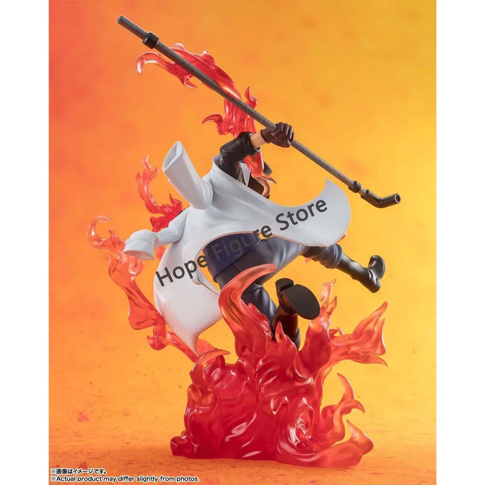 In Stock Original BANDAI Figuarts ZERO One Piece Fire Fist Rook Check Sabo Figure Anime Genuine Model Boxed Toy