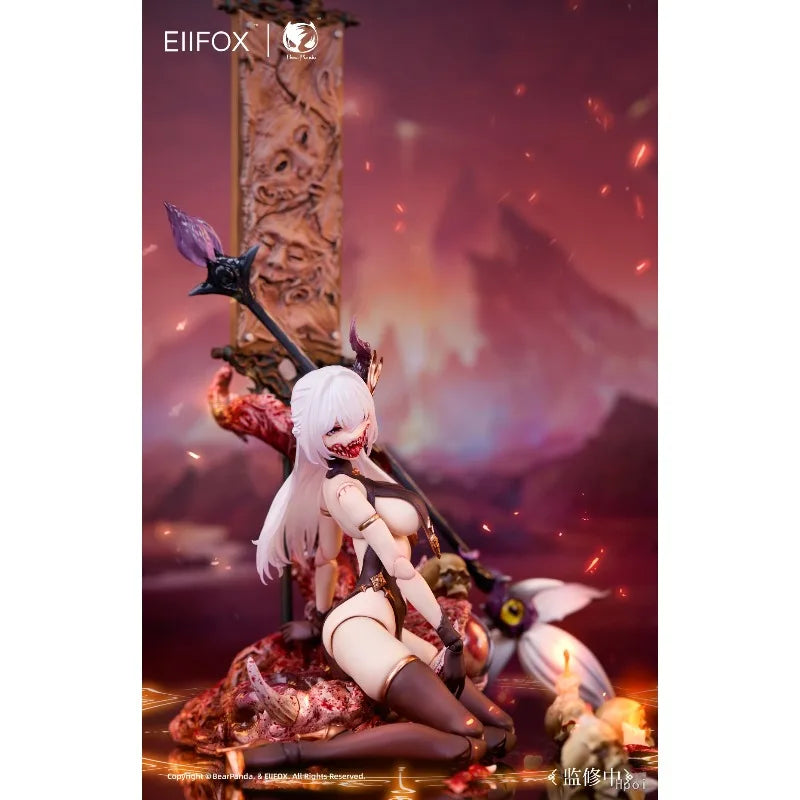 [In Stock] BearPanda, Eiifox Original Huaxia Divine Ghost Series First Round - Painted Skin 1/12 Finished Movable Doll ModelGift