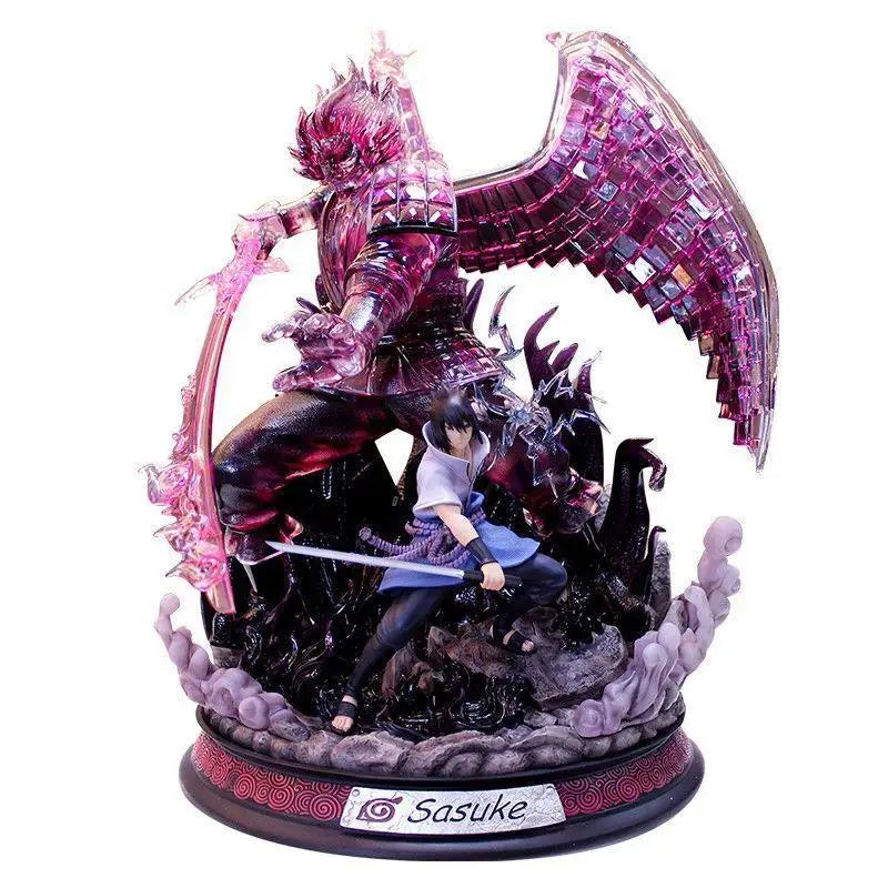 Naruto Anime Figurines Gk Susanoo Uchiha Sasuke Hatake Kakashi Uzumaki Naruto Figure Pvc Statue Model Doll Collectible Toy