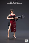 authentic In Stock Borisping 1/18 Scale Ak18 202&203  Ada Wong Assembly Kits Action Fiugre Limited edition