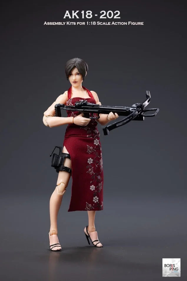 authentic In Stock Borisping 1/18 Scale Ak18 202&203  Ada Wong Assembly Kits Action Fiugre Limited edition