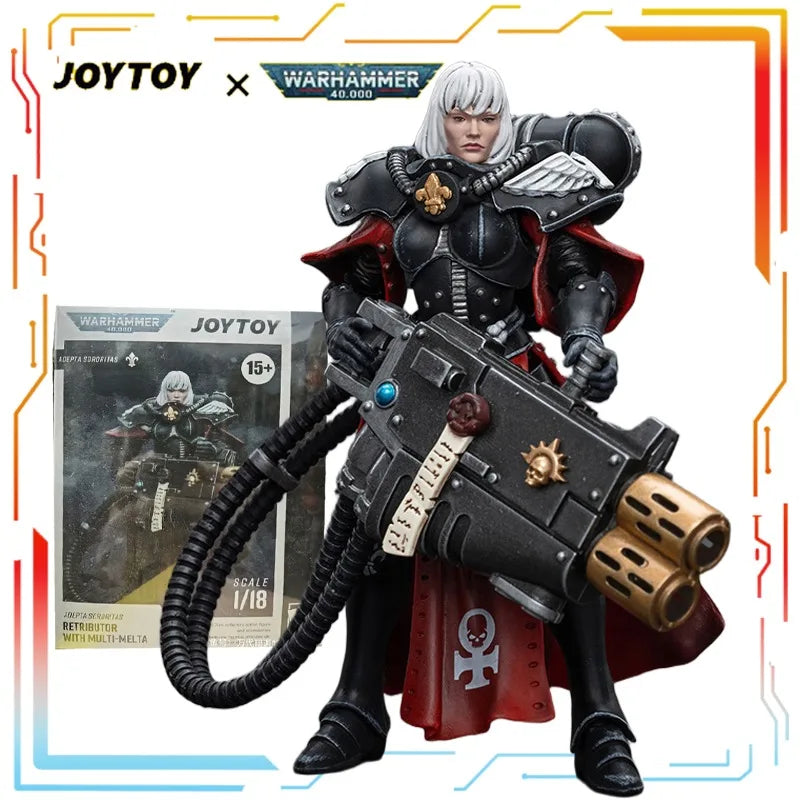 Spot Goods JOYTOY Original Warhammer 40k Series Retributor  Anime Action Figure Model Toys Collectible Model Gifts for Boys