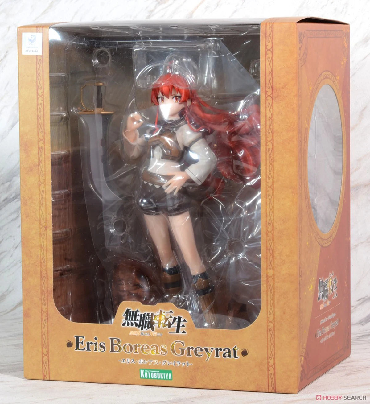Original Genuine Kotobukiya Prepainted Mushoku Tensei Isekai Ittara Honki Dasu Eris Boreas Greyrat 1/8 H=220mm Figure Collection