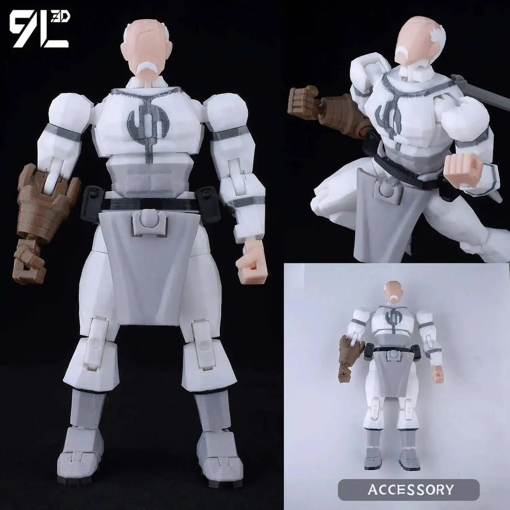 9L3D Dummy13 Unbesiegbarer Omni-Man-Verrat Anime Mehrgelenk-Shapeshift-Spielzeug Kampf-Actionfiguren Freundgeschenk Lucky Titan13