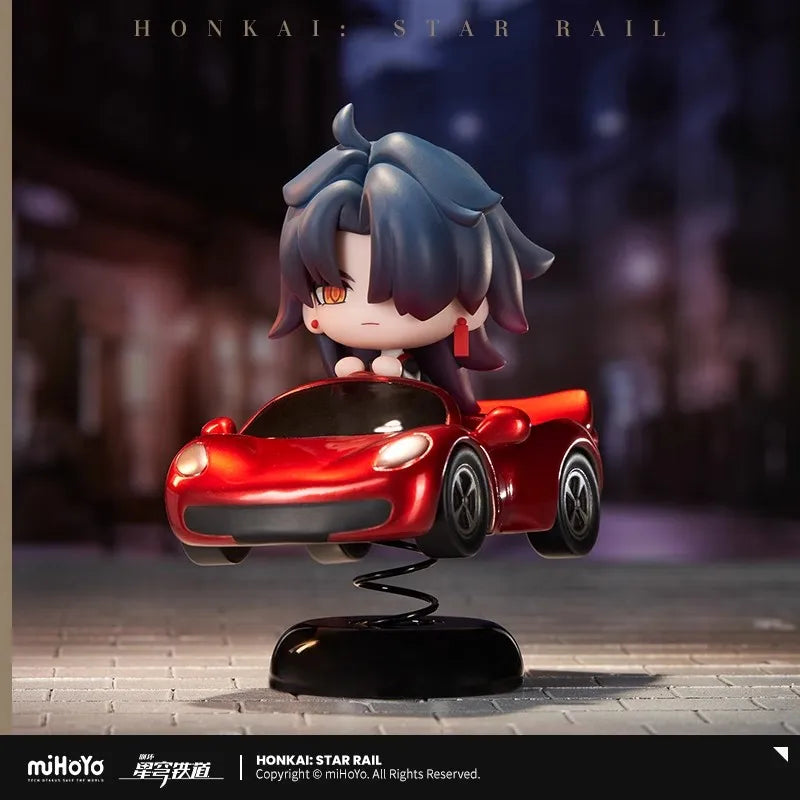 [Genuine] Honkai Star Rail Blade Cartoon Shake Dolls Game Cosplay Diy Accessories Car Ornament Anime Statue miHoYo Original 9CM
