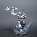 23 cm/9,1 Zoll Anime Digimon Adventure Figur Wolfmon Actionfiguren PVC Statue Sammlung Modell Spielzeug Geschenke