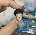 New 1/12 Fushiguro Toji Sukuna Gojo Anime Male Delicate Painted Head Sculpt Model Toys Customzation For 6" Shf Romankey Model