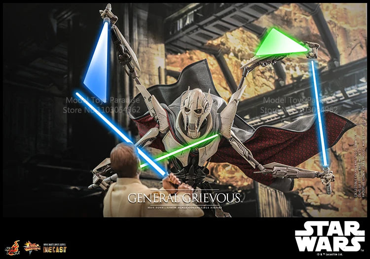 HOTTOYS HT MMS760D67 1/6 Collectible Toys General Grievous Star Wars Series Soldier 12'' Full Set Action Figure Model Gifts