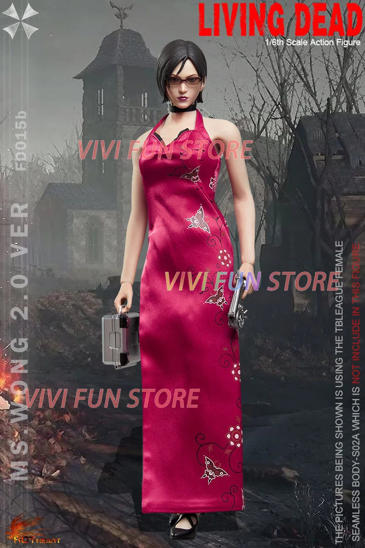In Stock Hot Heart FD015 Ada Wong Ms.Wong 2.0 Movable Model Toys 1/6TH SCALE COLLECTIBLE FIGURE Accessory part LIVING DEAD