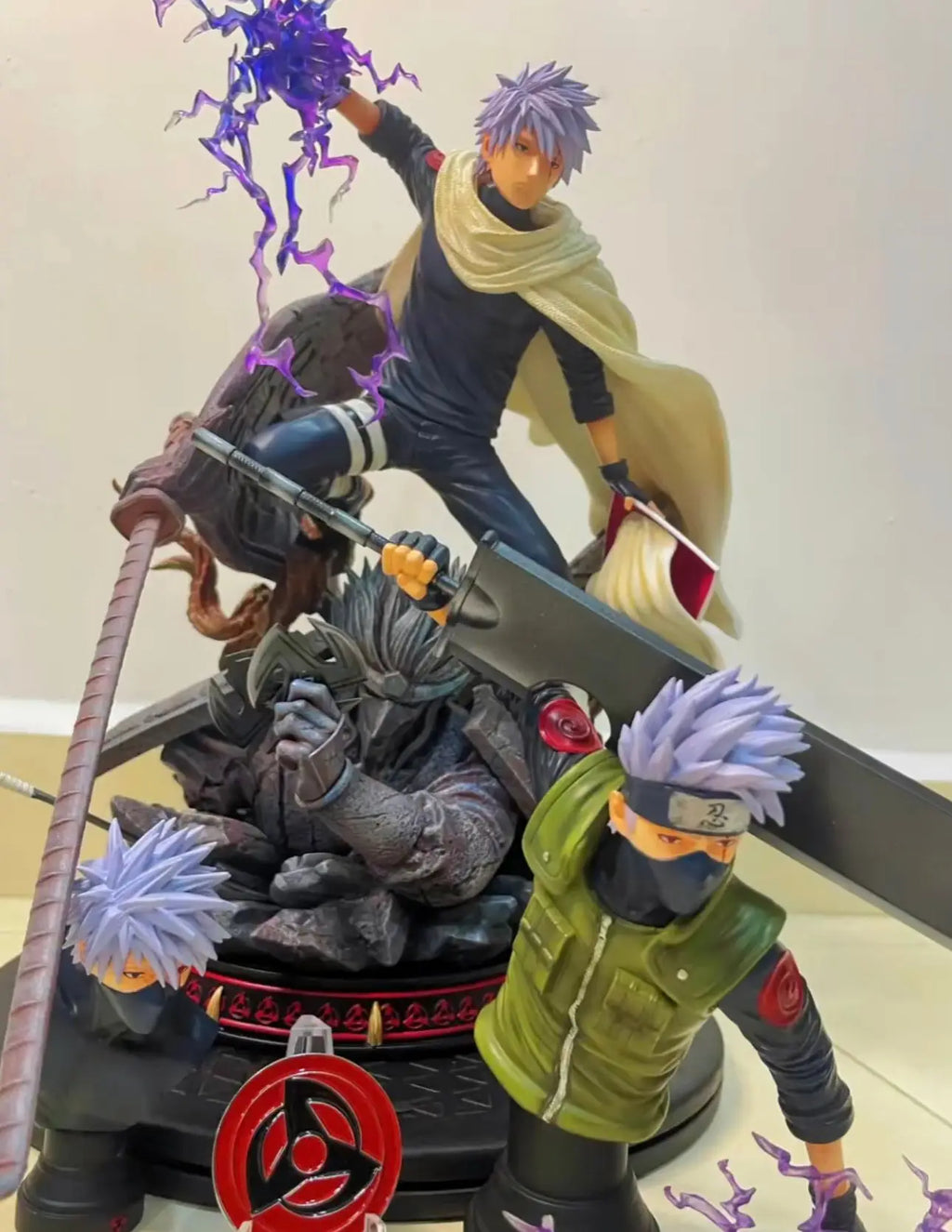 30cm New Naruto Anime Figure Hatake Kakashi Perimeter PVC Model Collect Statue Desktop Decoration Ornaments Birthday Gifts Toys