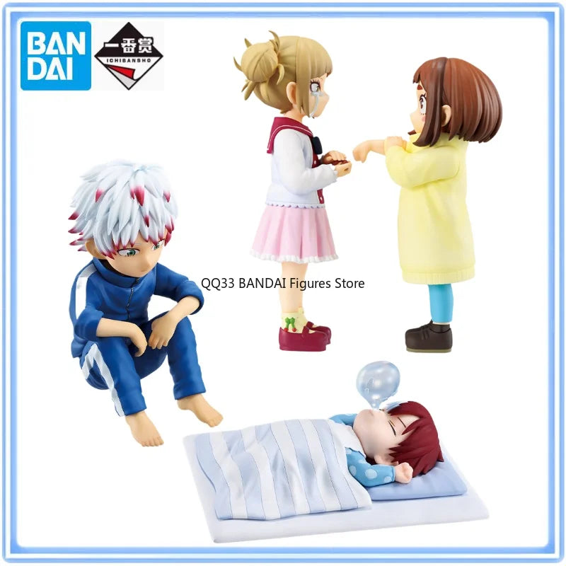 BANDAI Ichiban Kuji My Hero Academia Dabi&Todoroki Shoto OCHACO URARAKA&Toga Himiko Juvenile Action Figure Model Collectibles