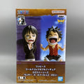 Original BANDAI Banpresto WCF Vol.17 ONE PIECE Nico Robin Luffy Enies Lobby PVC Actionfigur Spielzeug
