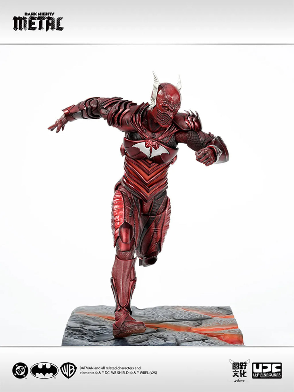 In Stock Original LPZZ THE RED DEATH Movable Model Toys 1/12  Arkham Knight LIANGPINZHIZAO DARK NIGHTS METAL