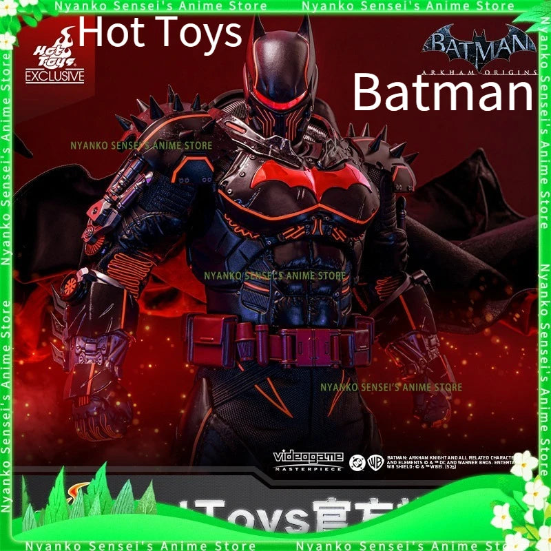 In Stock Hot Toys Batman Batman (Thermal Version Hellbat Armor) 1:6 Scale 33cm Collectible Action Figure Anime Model Toy Doll