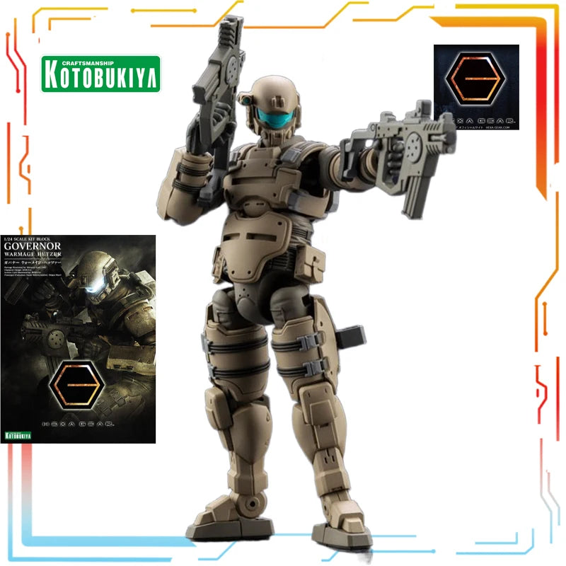 Kotobukiya Original Hexagonal Gear 1/24 Mech Assembly Series Machine Teeth Anime Action Figure Model Toys Festival Gift for Boys