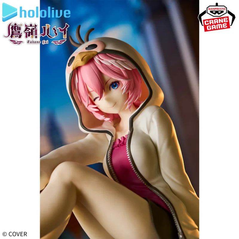 Genuine Bandai Banpresto Hololive If Relax Time Takane Lui Original Anime Figure Model Collector Figurine Sitting Posture Doll
