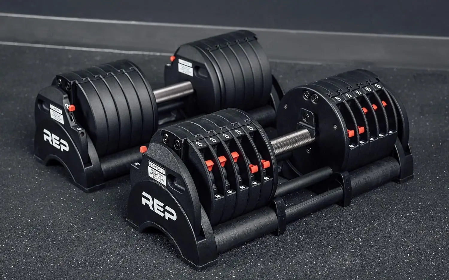 Fitness Quickdraw Adjustable Dumbbells Multiple weight ranges available including: 5 30 5 40 5 50 and 5 60 lbs