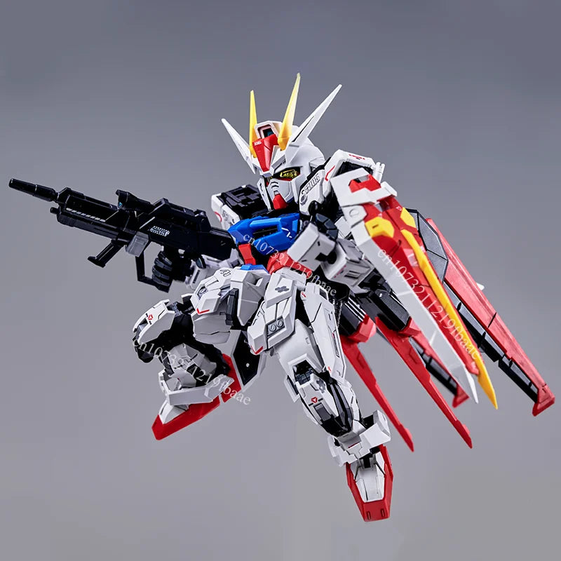 NEW AZESD Model Strike GAT-X105 MGSD Toys Aile Striker GAT-X105+AQM／E-X01 SD Assembly Model Kit Action Figure Gift