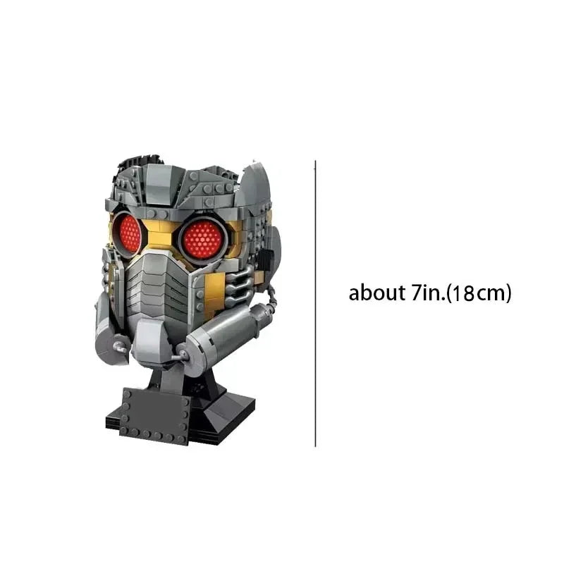 Star-Lord's Helmet Model Building Block Model Toys for Children Birthday Christmas Gift